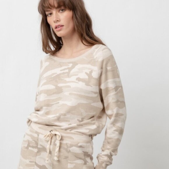 Rails Theo Oatmeal Camo Sweatshirt Medium‎ - Picture 7 of 7